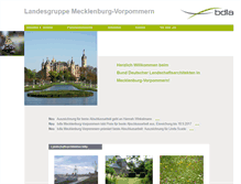 Tablet Screenshot of mv.bdla.de