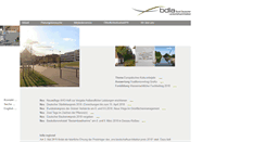 Desktop Screenshot of bdla.de